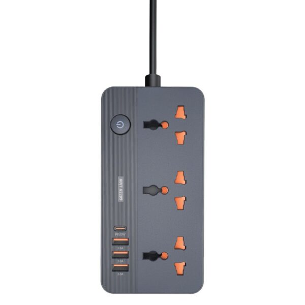 چند راهی برق گرین لاین مدل GS_200 Power SOCKET