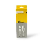 کابل سیلیکونی فست شارژ USB به آیفون هرمیت USB to IPHONE