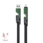 کابل چهار کاره گرین لاین 65 وات Green Lion 2 in 2 Braided