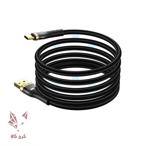 کابل شارژ مگنتی گرین لاین تایپ سی به لایتنینگ USB-C to Lightning