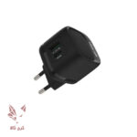 شارژر دیواری فست گرین لاین PD20W+QC همراه با کابل