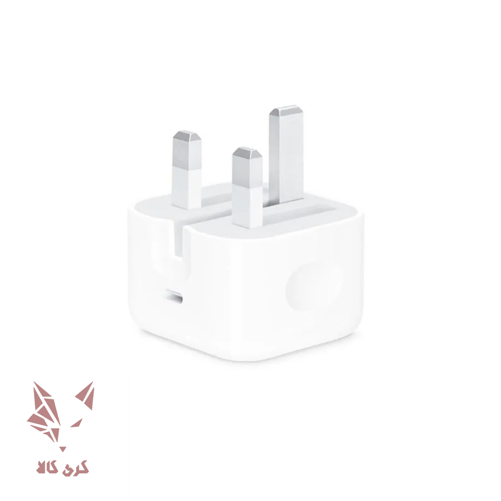 آداپتور سه پین 20 وات آیفون B/A مدل A2344 -های کپی